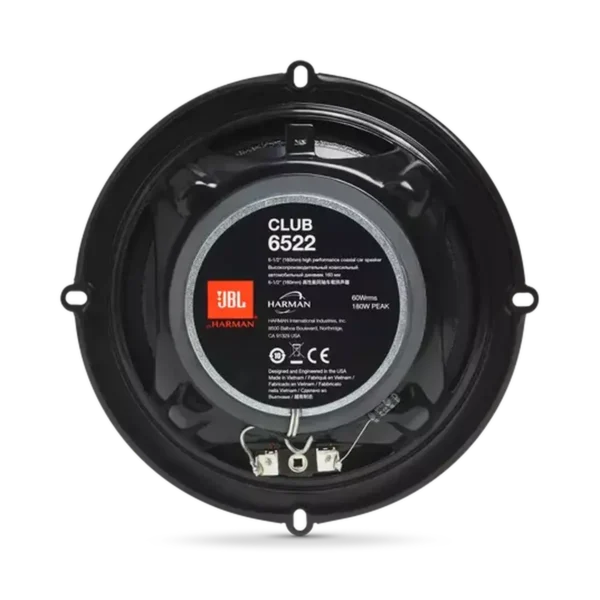JBL CLUB 6522 car speaker Round 2-way 180 W 2 pc(s)