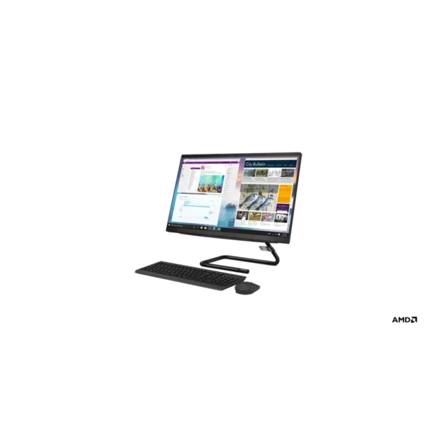 Lenovo IdeaCentre AIO 3 24ARE05 AMD Ryzen™ 5 4500U 60.5 cm (23.8″) 1920 x 1080 pixels All-in-One PC 8 GB DDR4-SDRAM 256 GB SSD Windows 10 Home Wi-Fi 5 (802.11ac) Black