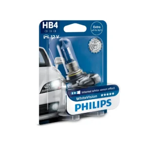 Philips WhiteVision Type of lamp: HB4 Pack of: 1 car headlight bulb