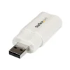 StarTech.com USB to Stereo Audio Adapter Converter