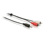 Philips SWA2112H/17 audio cable 1.8 m 2 x RCA 3.5mm Black