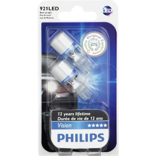 Philips VisionLED 12841B2 car light bulb W16W 3.4 W LED