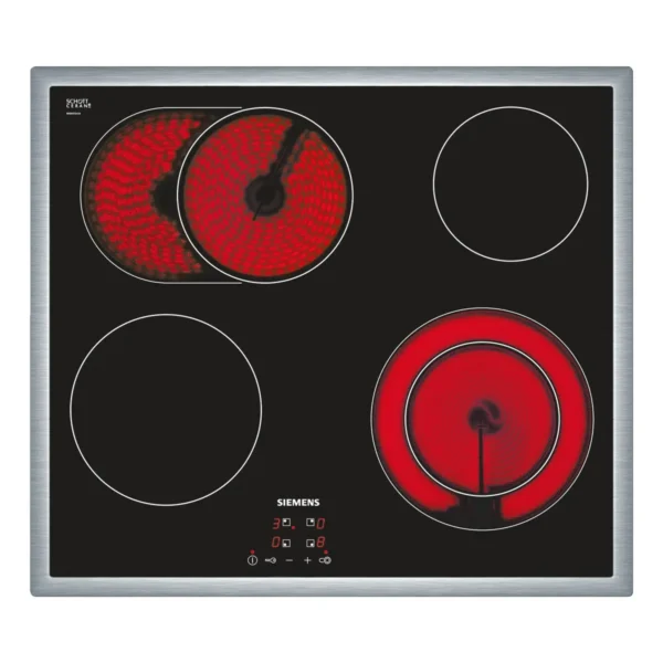 Siemens ET645HN17E hob Black Built-in Ceramic 4 zone(s)