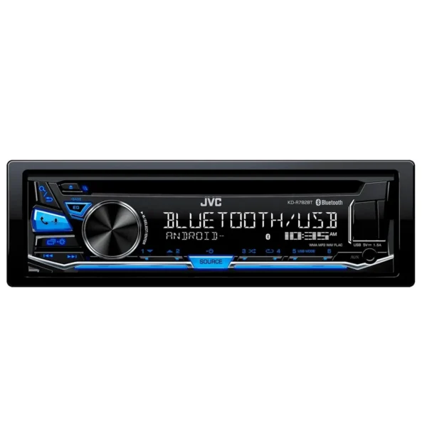 JVC KD-R782BT car media receiver Black 88 W Bluetooth