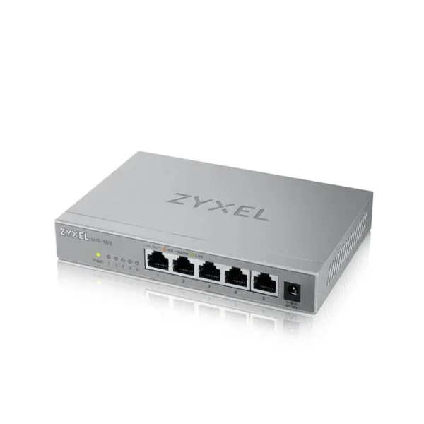 Zyxel MG-105 Unmanaged 2.5G Ethernet (100/1000/2500) Steel