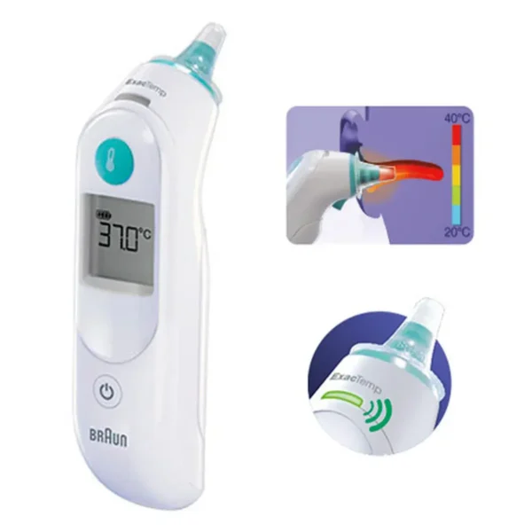 Braun ThermoScan 5 IRT6020 Contact White Ear