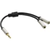 InLine Slim Audio Y-Cable 3.5mm male / 2x female 2m