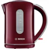 Bosch TWK7604 electric kettle 1.7 L 2200 W Red