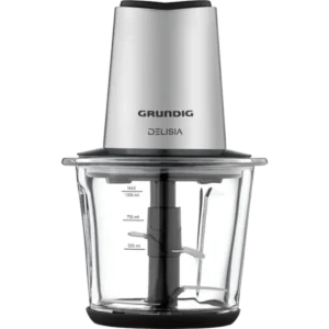 Grundig CH 8680 1 L 800 W Black, Stainless steel