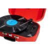 Trevi SALLY WIRELESS STEREO TURNTABLE USB AUX-IN RECHARGEABLE BATTERY TT 1020 BT RED