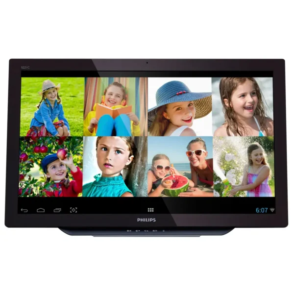 Philips S221C3AFD/01 All-in-One PC/workstation Amlogic 54.6 cm (21.5″) 1920 x 1080 pixels Touchscreen 1 GB DDR3 8 GB Flash Android 4.1 Black