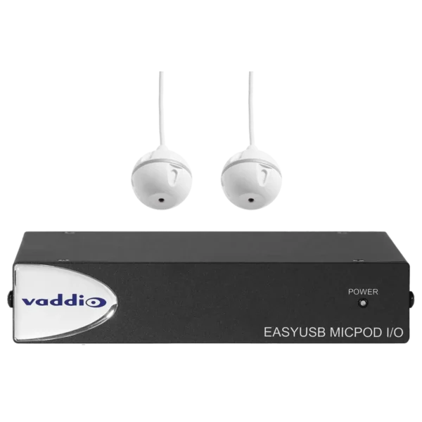 Vaddio EasyUSB MicPOD I/O Black 20 – 20000 Hz