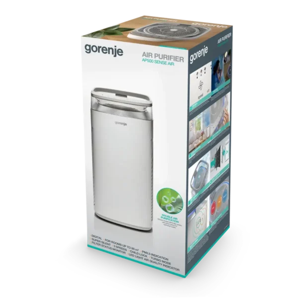 Gorenje AP500 SENSE AIR 60 m² 35 dB 35 W White