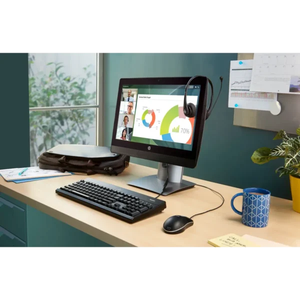 HP ProOne 400 G2 Intel® Core™ i5 i5-6500T 50.8 cm (20″) 1600 x 900 pixels All-in-One PC 4 GB DDR4-SDRAM 128 GB SSD Windows 10 Home Black, Silver