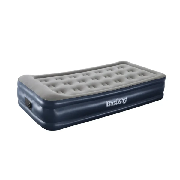 Bestway 75″ x 38″ x 17″/1.91m x 97cm x 43cm Cornerstone Airbed (Twin) with Built-in AC pump