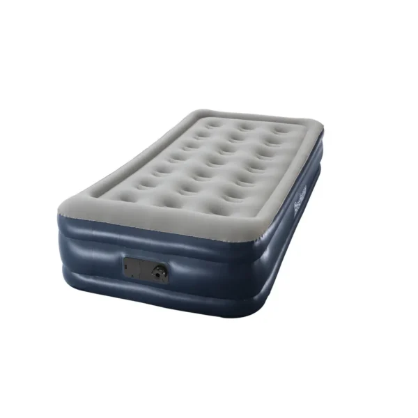 Bestway 75″ x 38″ x 17″/1.91m x 97cm x 43cm Cornerstone Airbed (Twin) with Built-in AC pump
