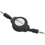Sandberg Retractable MiniJack M-M 1.5m
