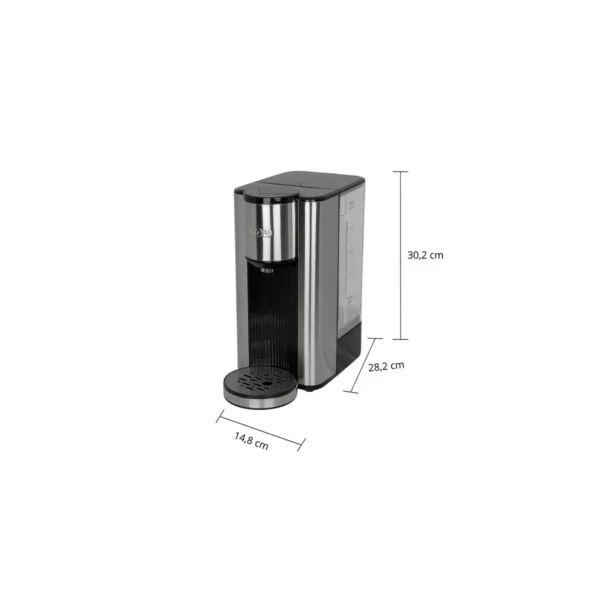 Unold Ava electric kettle 2.5 L 2600 W Black, Silver