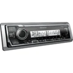 Kenwood KMR-M506DAB car media receiver Black, Silver 200 W Bluetooth