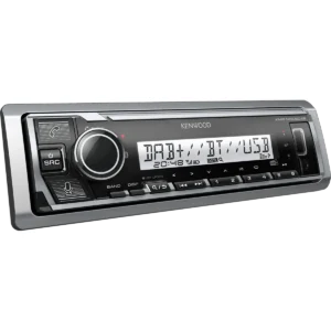 Kenwood KMR-M506DAB car media receiver Black, Silver 200 W Bluetooth