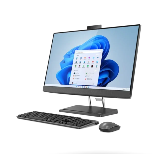 Lenovo IdeaCentre 5 Intel® Core™ i7 i7-12700H 68.6 cm (27″) 2560 x 1440 pixels All-in-One PC 16 GB DDR5-SDRAM 512 GB SSD Intel Arc A370M Windows 11 Home Wi-Fi 6 (802.11ax) Grey