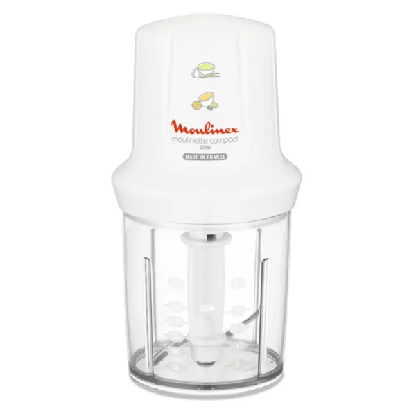 Moulinex DJ300110 electric food chopper 0.25 L 270 W White