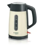 Bosch TWK4P437GB electric kettle 1.7 L 3000 W Beige, Black