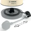 Bosch TWK4P437GB electric kettle 1.7 L 3000 W Beige, Black