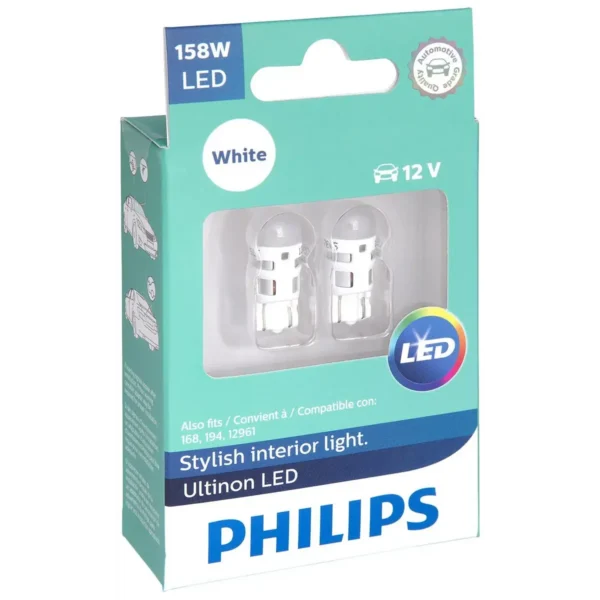 Philips 158ULWX2 car light bulb T10 LED