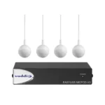 Vaddio EasyUSB MicPOD I/O with Four CeilingMICs (white)