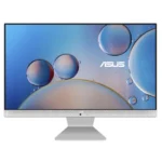 ASUS M3400WYAK-WA073W All-in-One PC/workstation AMD Ryzen™ 5 5625U 60.5 cm (23.8″) 1920 x 1080 pixels 16 GB DDR4-SDRAM 512 GB SSD Windows 11 Home Wi-Fi 6 (802.11ax) White