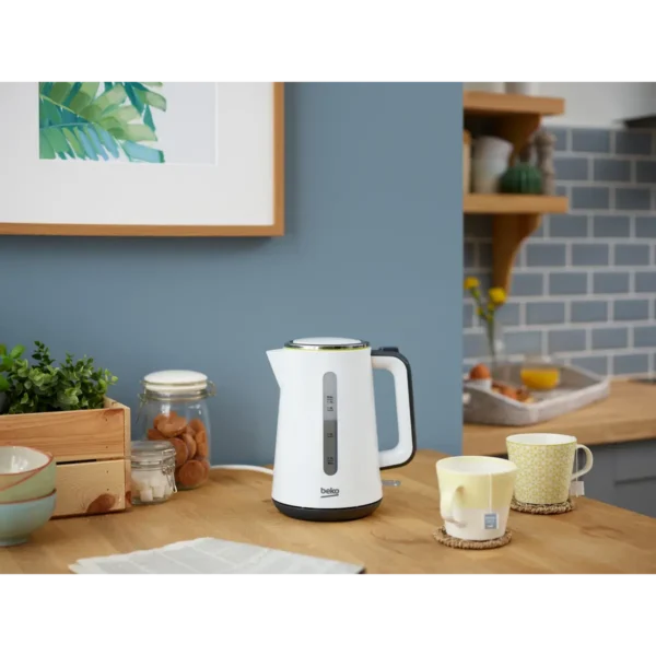 Beko WKM4322W electric kettle 1.7 L 3000 W White