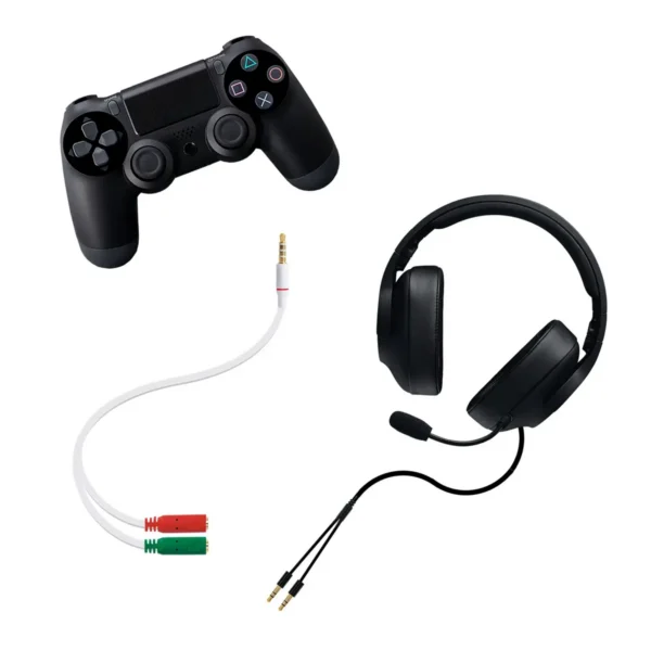 Nanocable 10.24.1201 audio cable 0.2 m 3.5mm 2 x 3.5mm White
