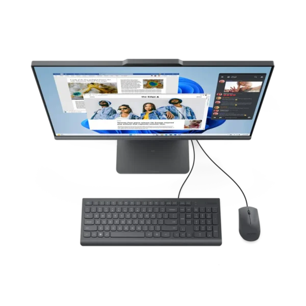 Lenovo IdeaCentre AIO 24IRH9 Intel® Core™ i7 i7-13620H 60.5 cm (23.8″) 1920 x 1080 pixels All-in-One PC 16 GB DDR5-SDRAM 512 GB SSD Windows 11 Home Wi-Fi 6 (802.11ax) Grey