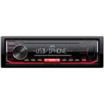 JVC KD-X252 car media receiver Black