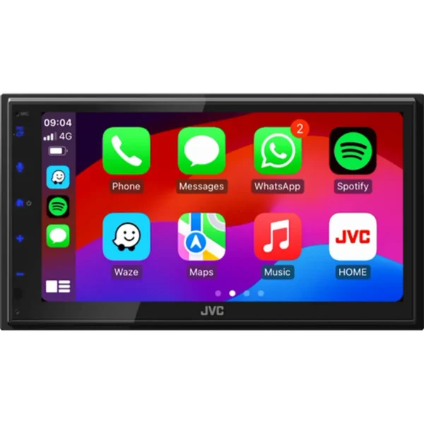 JVC KW-M595DBT car media receiver Black Wi-Fi 22 W Bluetooth