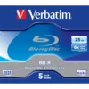 Verbatim 43715 blank Blu-Ray disc BD-R 25 GB 5 pc(s)
