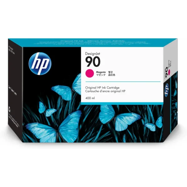 HP 90 3-pack 400-ml Magenta DesignJet Ink Cartridges print head
