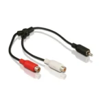 Philips SWA2111H/17 audio cable 0.0762 m RCA 2 x RCA Black