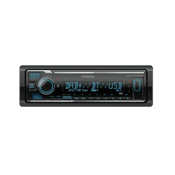 Kenwood KMM-BT506DAB car media receiver Black 50 W Bluetooth