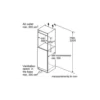 Siemens KI21RAF30G fridge Built-in 144 L White