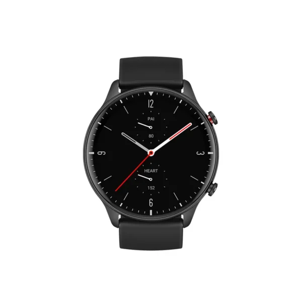 Amazfit GTR 2 Sport 3.53 cm (1.39″) AMOLED 46 mm Digital 454 x 454 pixels Touchscreen Black Wi-Fi GPS (satellite)