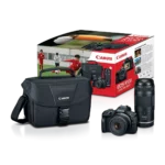 Canon EOS R100 Double Zoom Lens Kit MILC Body 24.1 MP CMOS 6000 x 4000 pixels Black