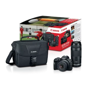 Canon EOS R100 Double Zoom Lens Kit MILC Body 24.1 MP CMOS 6000 x 4000 pixels Black