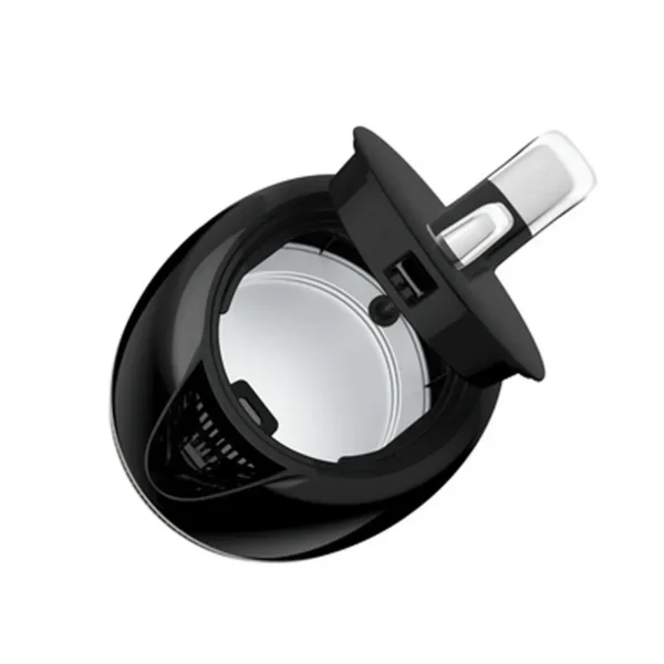 Moulinex BY320B electric kettle 1.7 L 2400 W Black, Stainless steel