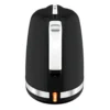 Moulinex BY320B electric kettle 1.7 L 2400 W Black, Stainless steel