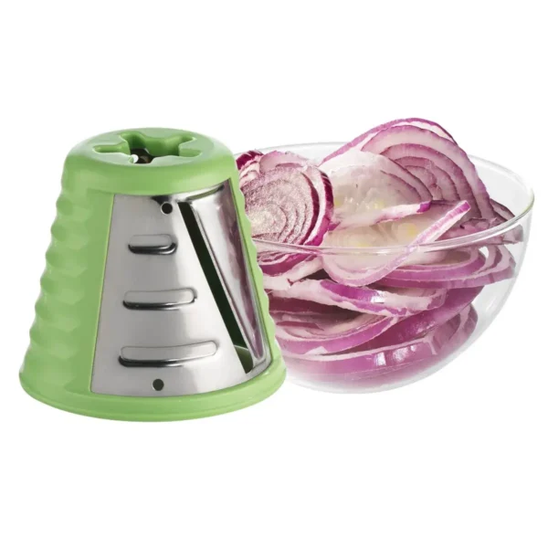Moulinex DJ755G electric grater/spiralizer Red, White