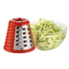 Moulinex DJ755G electric grater/spiralizer Red, White