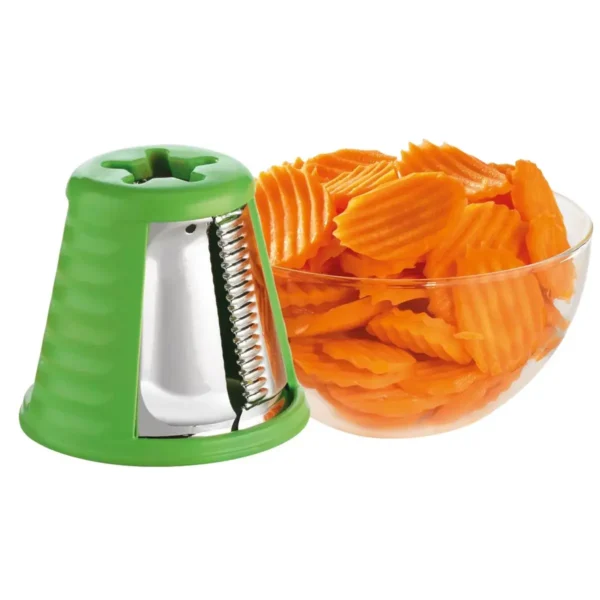 Moulinex DJ755G electric grater/spiralizer Red, White