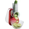 Moulinex DJ755G electric grater/spiralizer Red, White